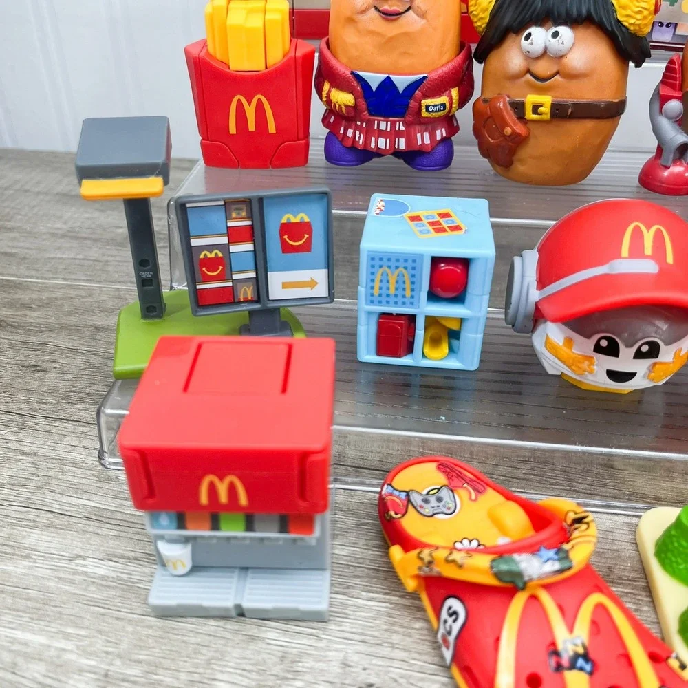 Vintage McDonalds Happy Meal Toy Lot McNugget Buddies Changeables 12pc